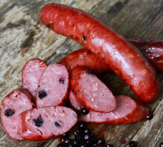 Bison & Pork Huckleberry Sausage